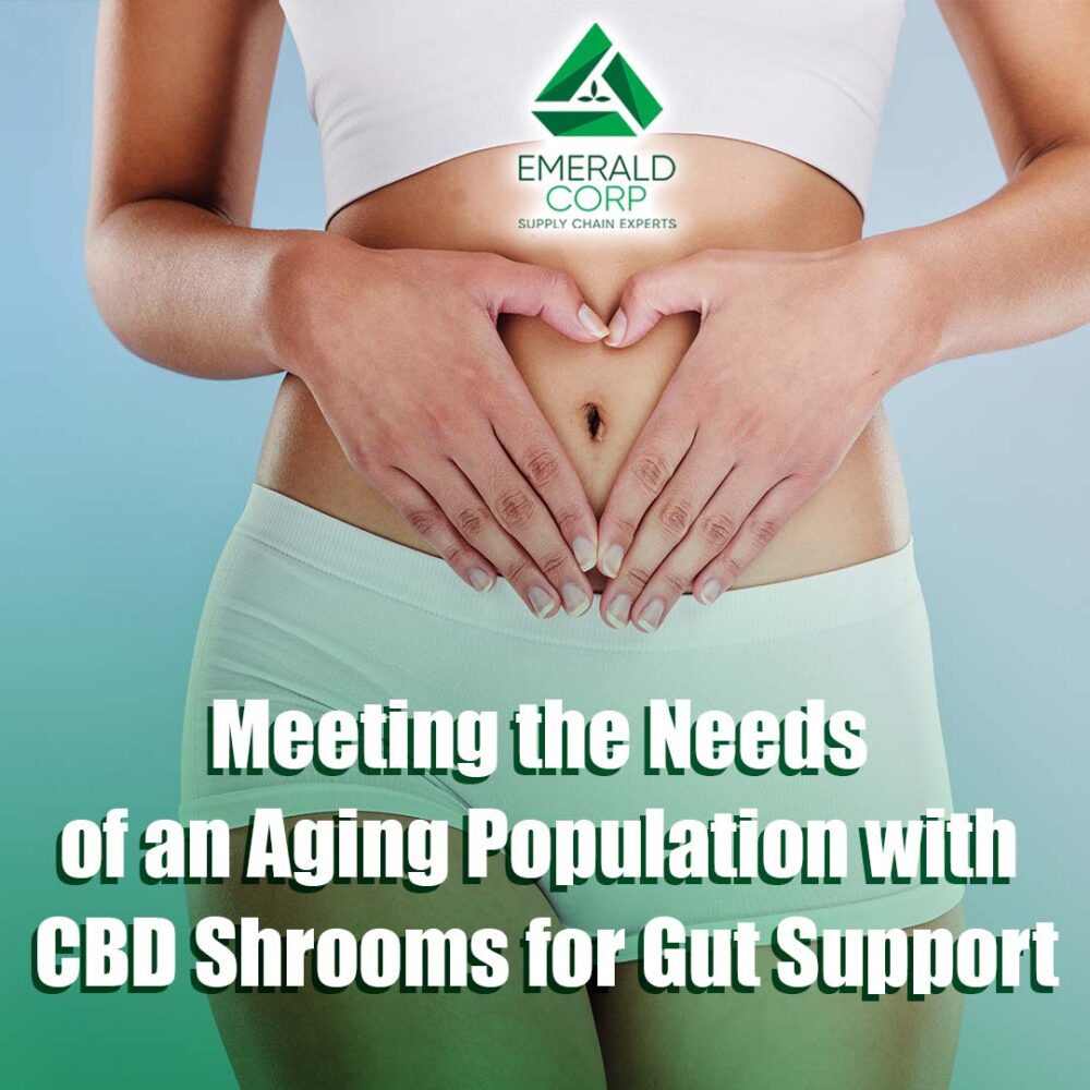 Meeting the Needs of an Aging Population with CBD Shrooms for Gut Support